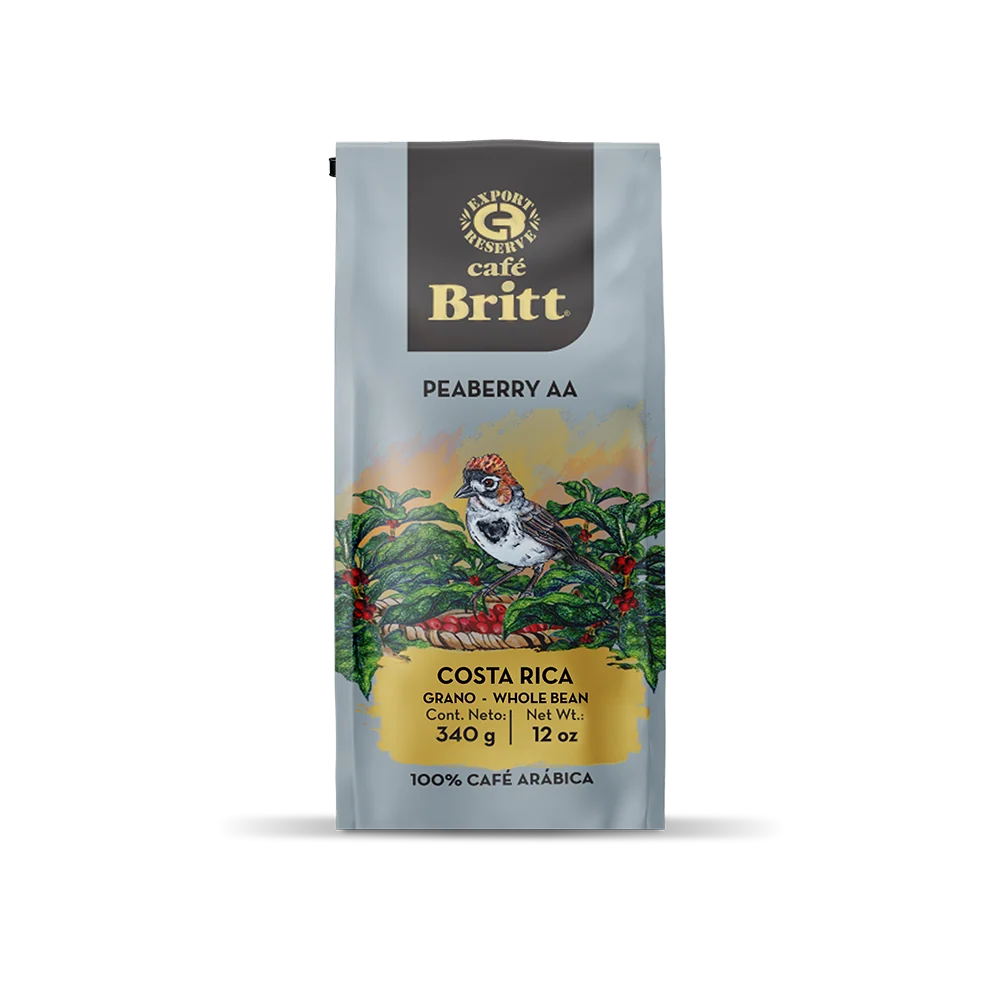 COSTA RICAN PEABERRY AA pupiņu kafija 300g